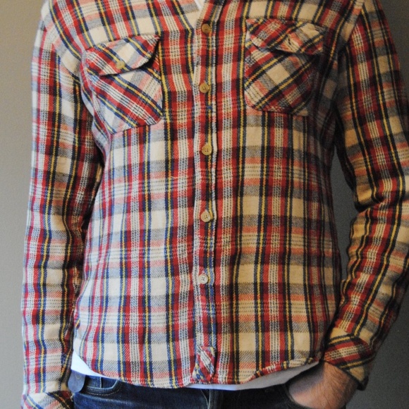 Flannel Plaid Button Up - Picture 2 of 2